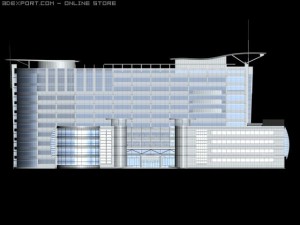 building 3Dモデル