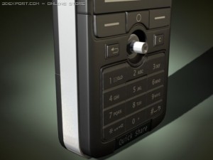 sony ericsson k750i 3D-Modell
