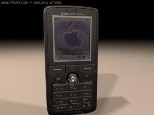 sony ericsson k750i 3D-Modell