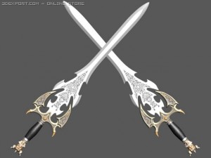 sword of darkness 3D Model