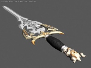 sword of darkness 3D Model