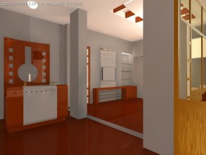 living room 3D 모델