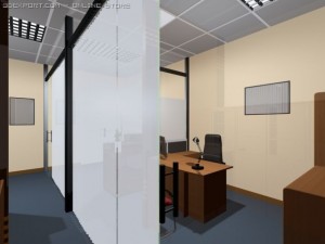 office buiding Modello 3D