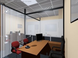 office buiding Modello 3D