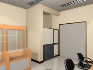 reception office 3D Model