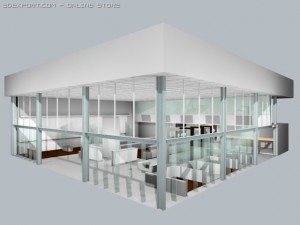 general showroom 3D Модель