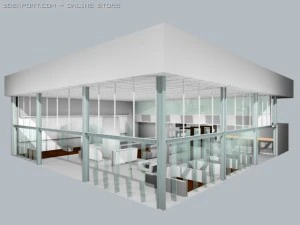 general showroom 3D Model