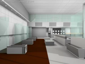 general showroom 3D Model