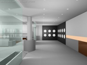 general showroom 3D Модель
