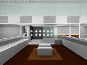 general showroom 3D Модель