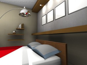 bedroom Modelo 3D