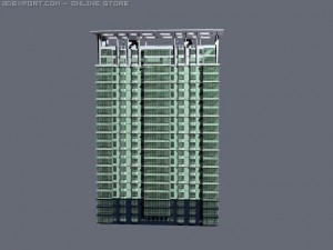 green office 3Dモデル