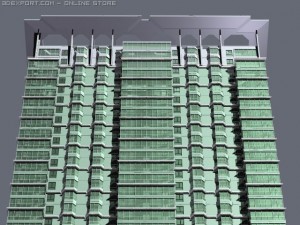 green office 3Dモデル