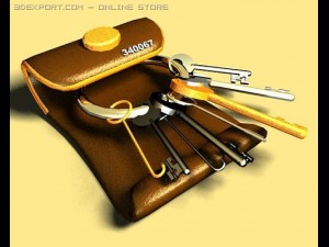 keyholder Modello 3D