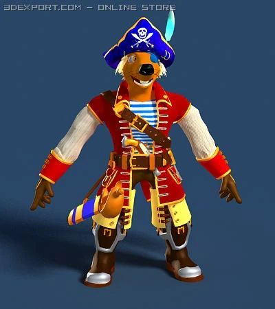 corsair 3D Model .c4d .max .obj .3ds .fbx .stl .blend 