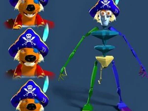 corsair 3D Model