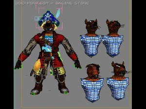corsair 3D Model