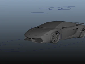 lamborghini gallardo lp570-4 rigged 3D Model