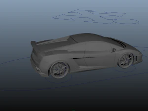 lamborghini gallardo lp570-4 rigged 3D Model