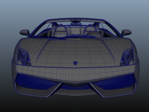 lamborghini gallardo lp570-4 rigged 3D Model