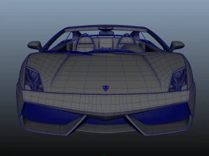 lamborghini gallardo lp570-4 rigged 3D Model