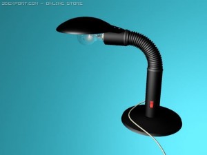 black lamp 3Dモデル