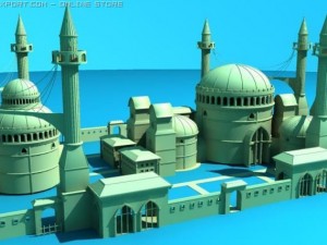 chatedral city 3Dモデル