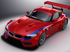 bmw z4 gt3 2010 3D Модель