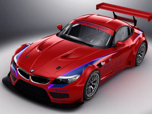 bmw z4 gt3 2010 Modello 3D