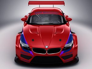 bmw z4 gt3 2010 Modelo 3D