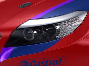 bmw z4 gt3 2010 Modelo 3D