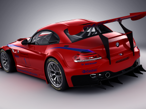 bmw z4 gt3 2010 Modelo 3D