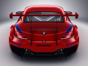 bmw z4 gt3 2010 3D Model