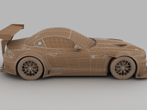 bmw z4 gt3 2010 Modelo 3D