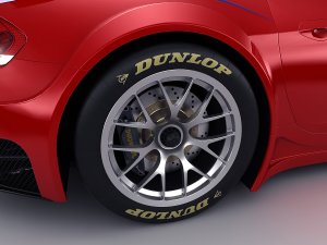 bmw z4 gt3 2010 Modelo 3D
