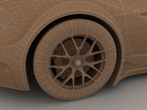 bmw z4 gt3 2010 Modelo 3D