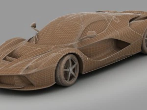 ferrari laferrari 3D Model