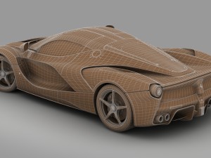 ferrari laferrari 3D Model
