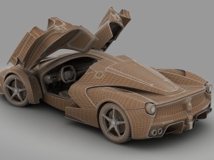 ferrari laferrari 3D Model