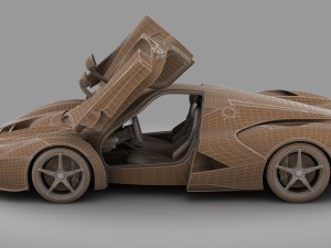 ferrari laferrari 3D Model