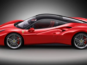 ferrari 488 gtb 3D Model