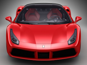 ferrari 488 gtb Model 3D