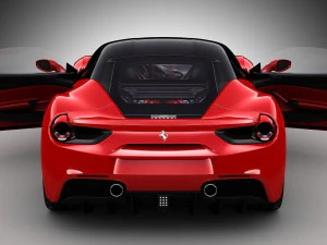ferrari 488 gtb 3D Model