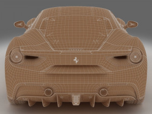 ferrari 488 gtb Model 3D