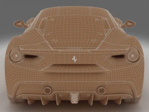 ferrari 488 gtb 3D Model