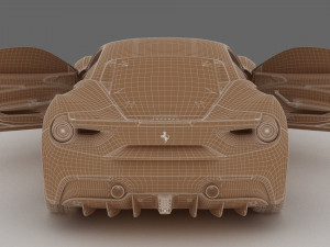 ferrari 488 gtb Model 3D