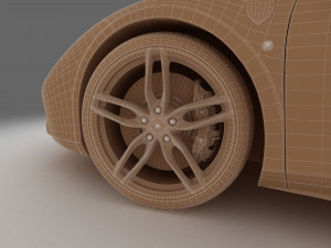 ferrari 488 gtb Model 3D