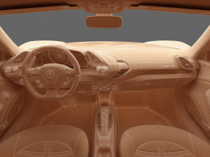 ferrari 488 gtb Model 3D