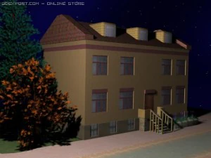 tradition house 3D Model