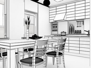01 kitchen raah 3D Model